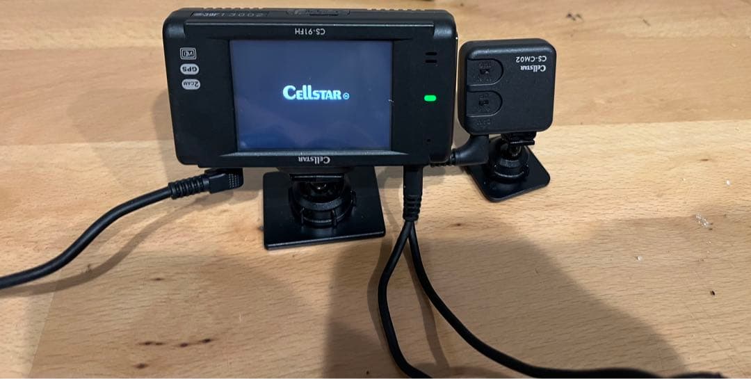 セルスター前後ドライブレコーダー CS-91FHタッチパネルGDO10(z)