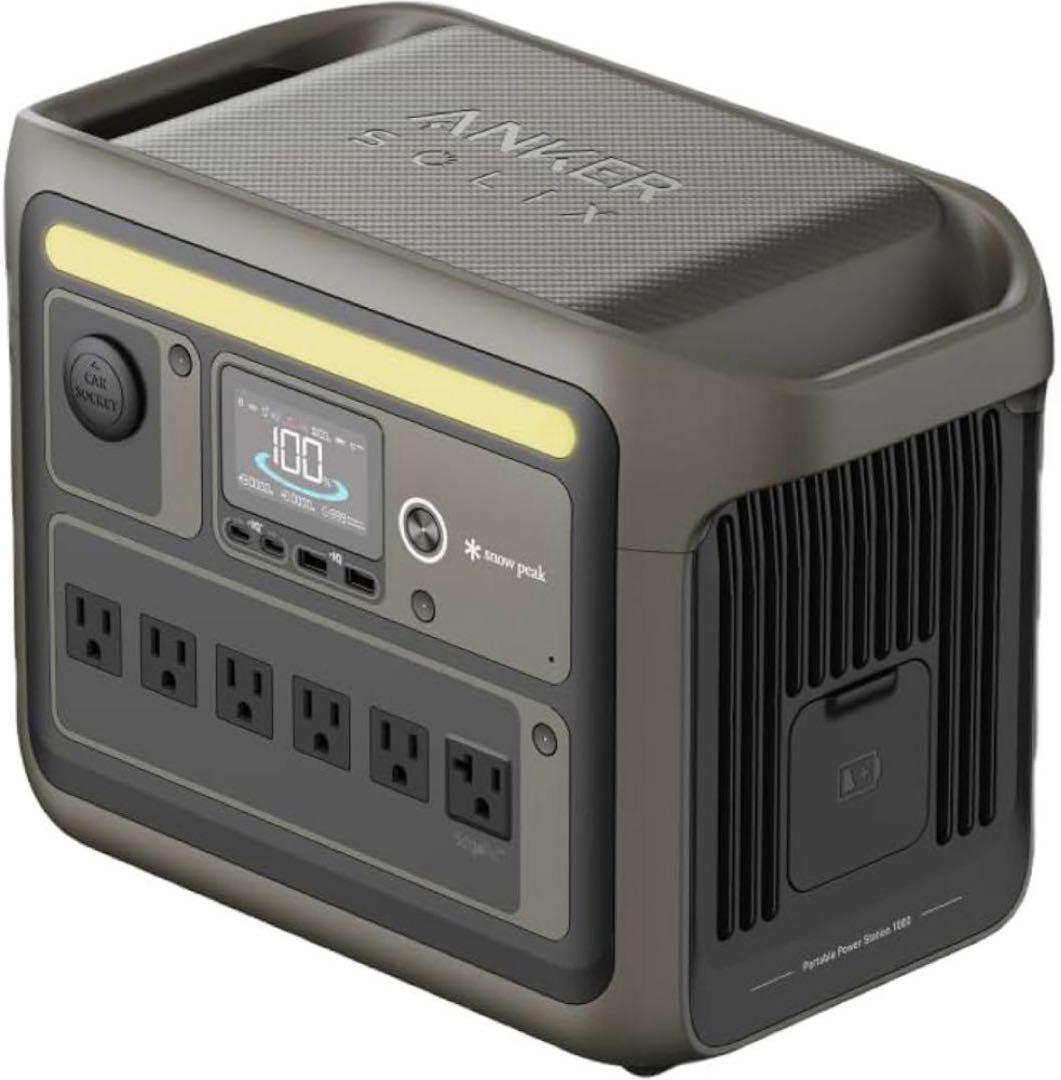 発電機・ポータブル電源 ANKER Portable PowerStation1000 Peak