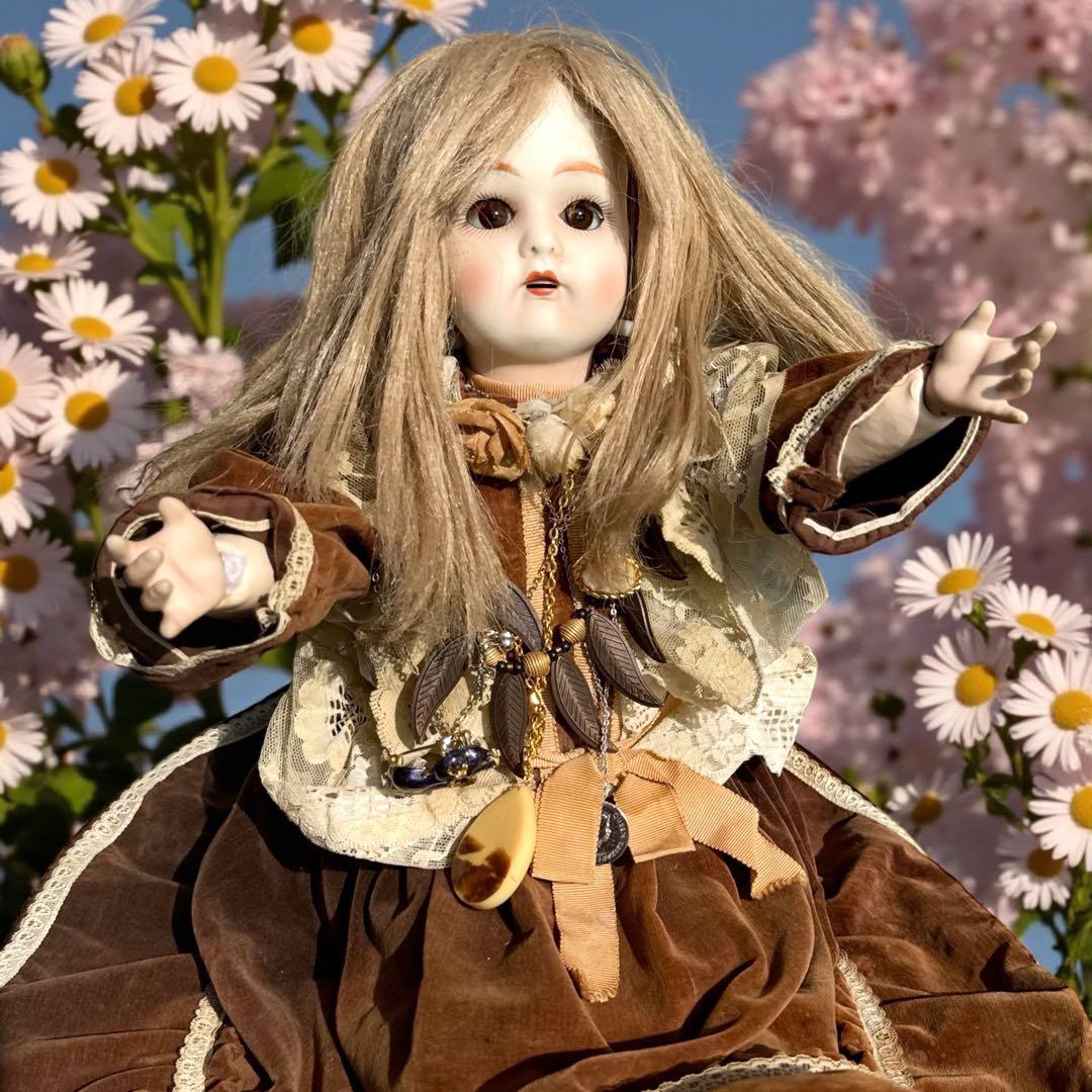 みほこ ビスクドール カマー ラインハルト ベルベット ドレス カメオ