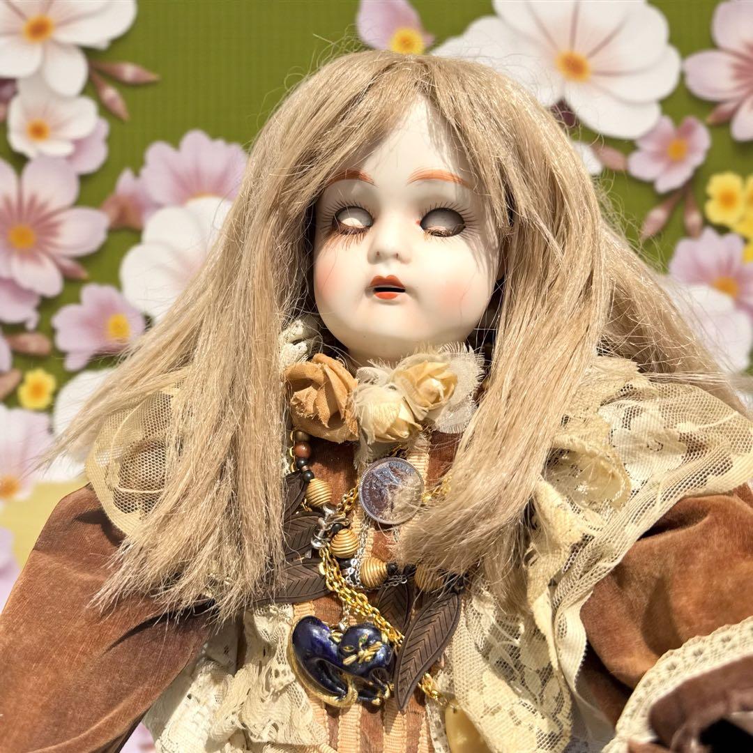 みほこ ビスクドール カマー ラインハルト ベルベット ドレス カメオ