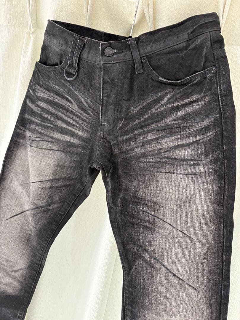 FUGA ブラック フレア デニム