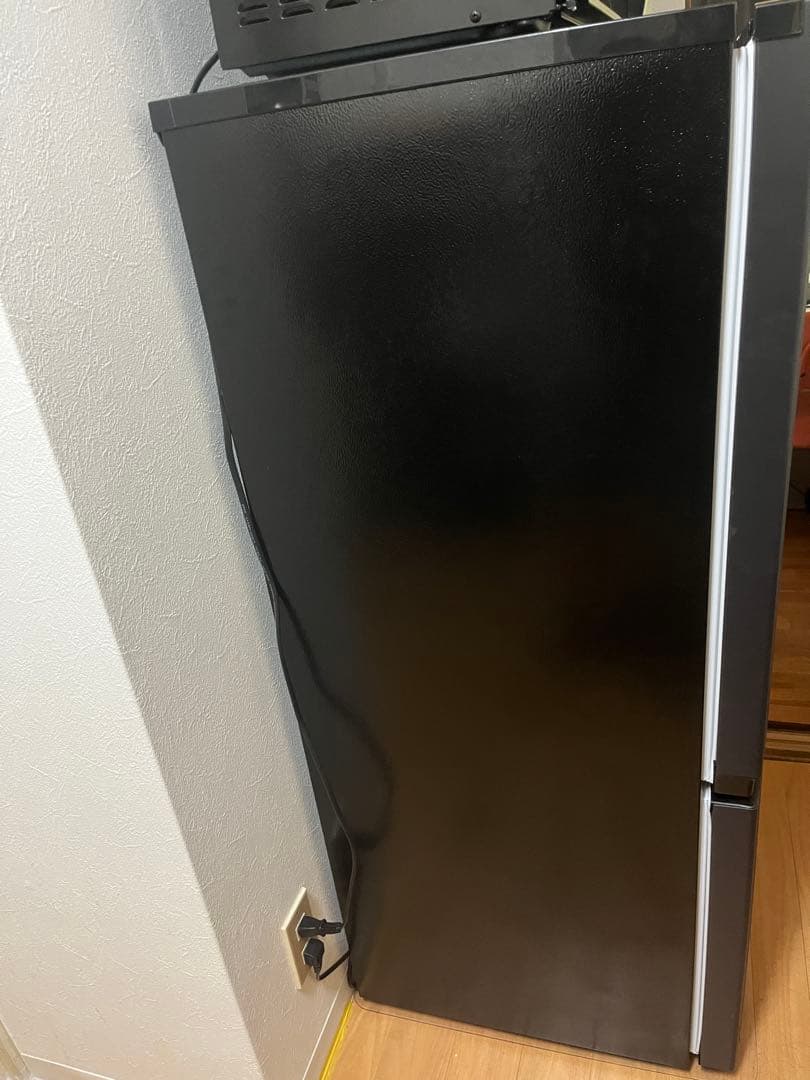 TOSHIBA ブラック冷蔵庫(150L, 2025年)