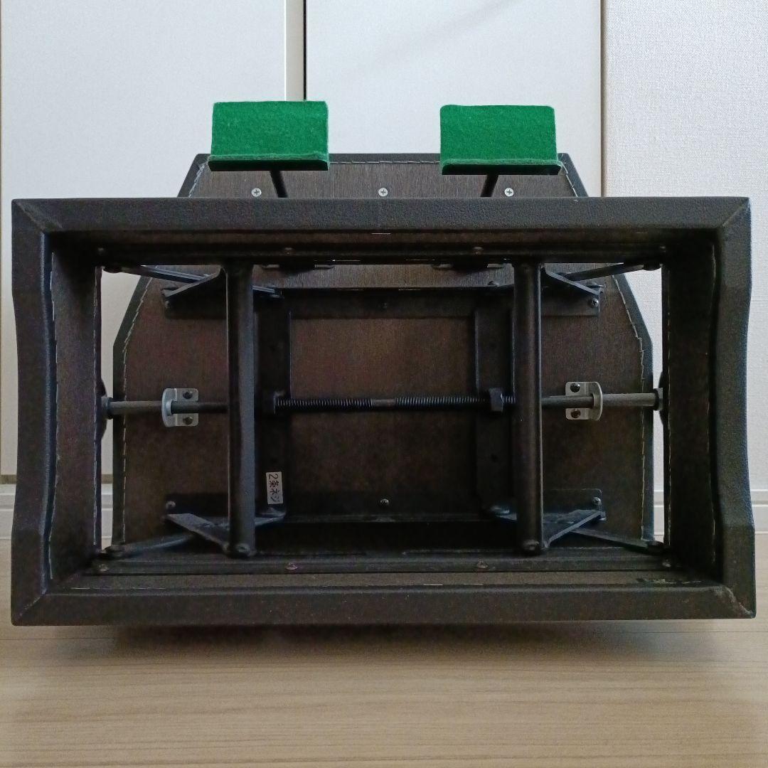 吉澤(PEACOCK)　ピアノ補助ペダル　AX-100　銀ペダル　黒　取説付