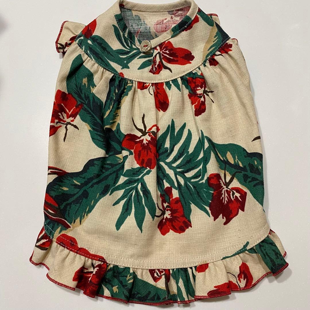 アトリエgg シュシュドママンハイビスカス　ワンピース　サイズ19h