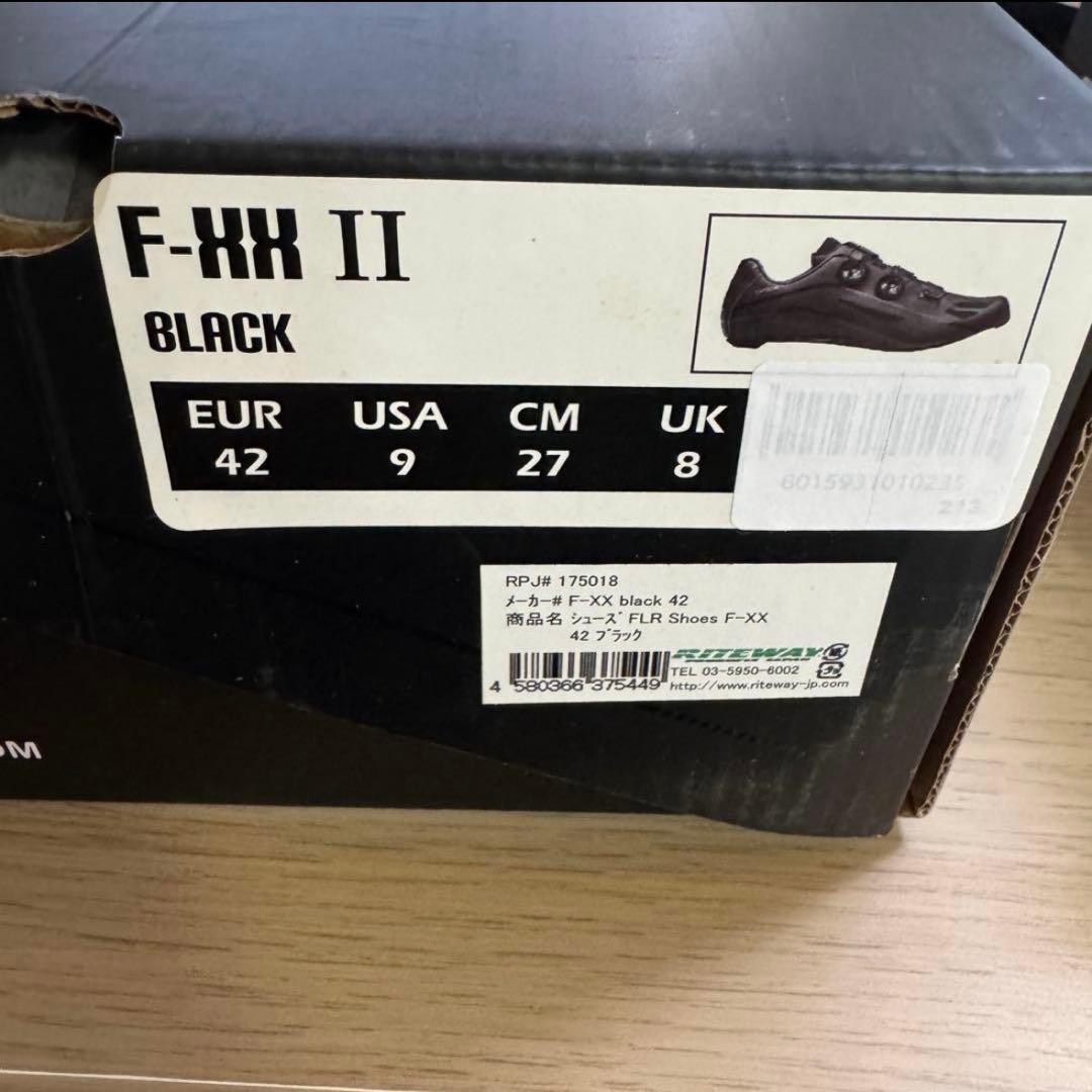 【シューズ】FLR F-XX ブラック(サイズ:42)②