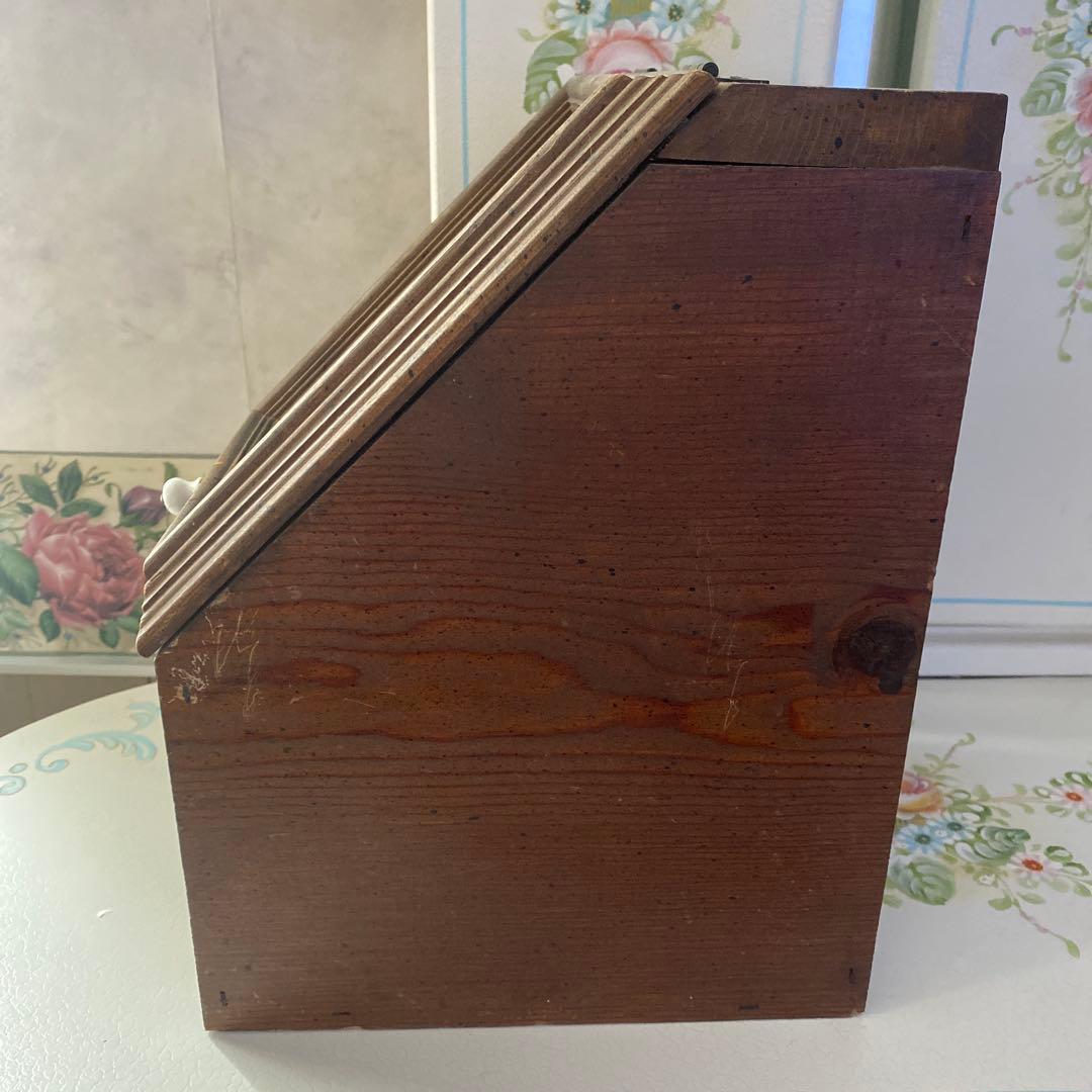 フランスアンティーク木製キャビネット 什器　BOX シェルフ