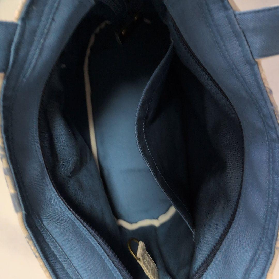 点と線模様製作所　ハンドメイド　バッグ　うさぎ　トートバッグ