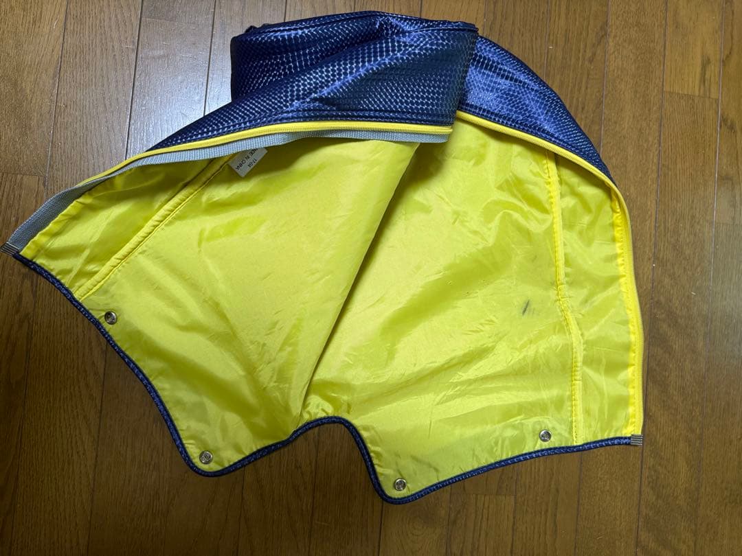 le coq sportif キャディバッグ ネイビー/イエロー