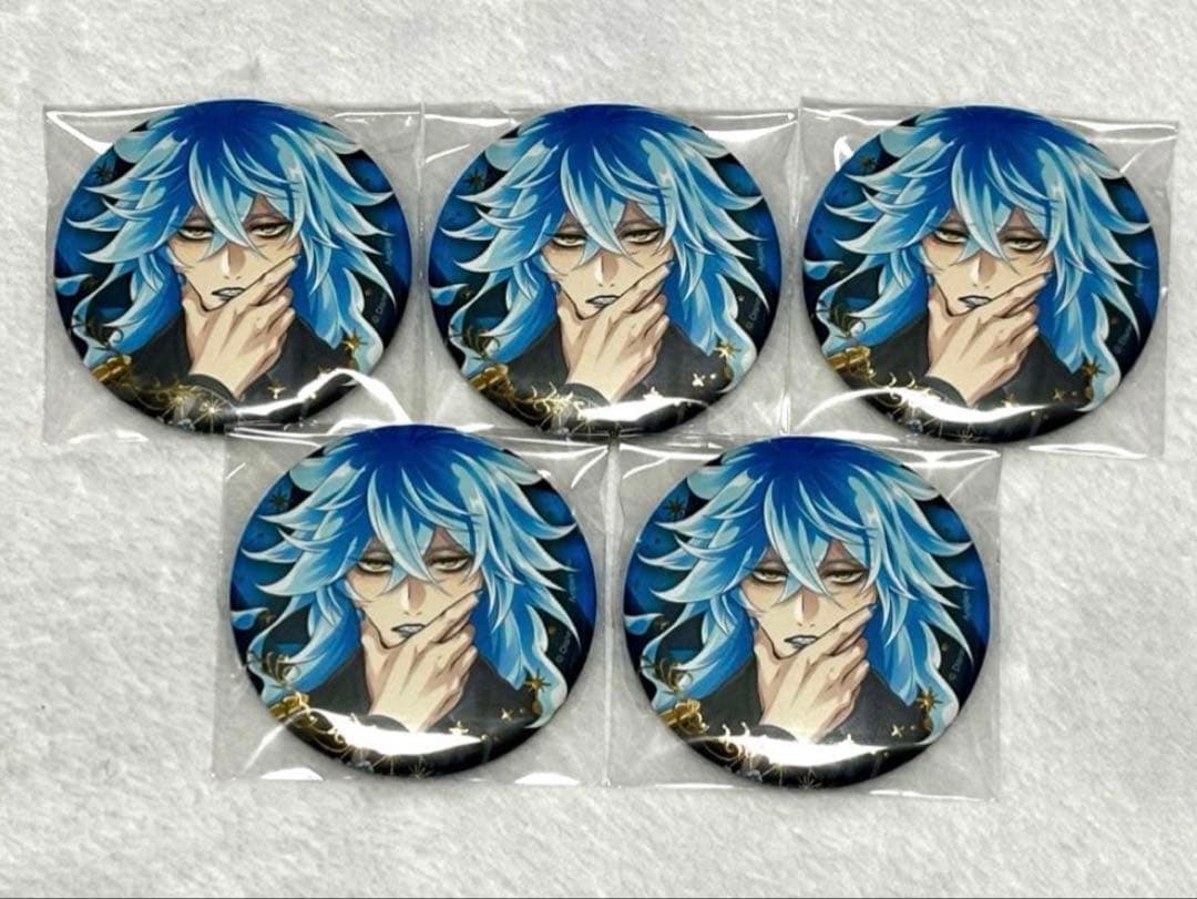 ツイステ ツイステ展 5周年 ブレイジングジュエル 缶バッジ イデア