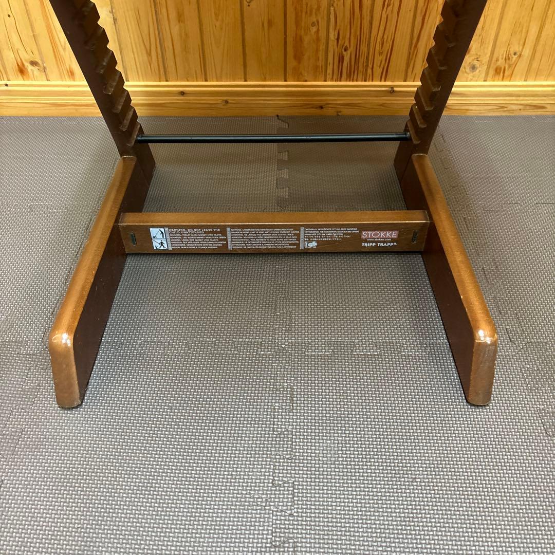 ストッケ トリップトラップ ウォールナットブラウン ベビーセット&トレイ付