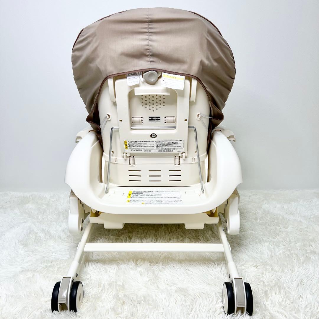 未使用級 Combi ネムリラAT ハイローチェア 電動 バウンサー