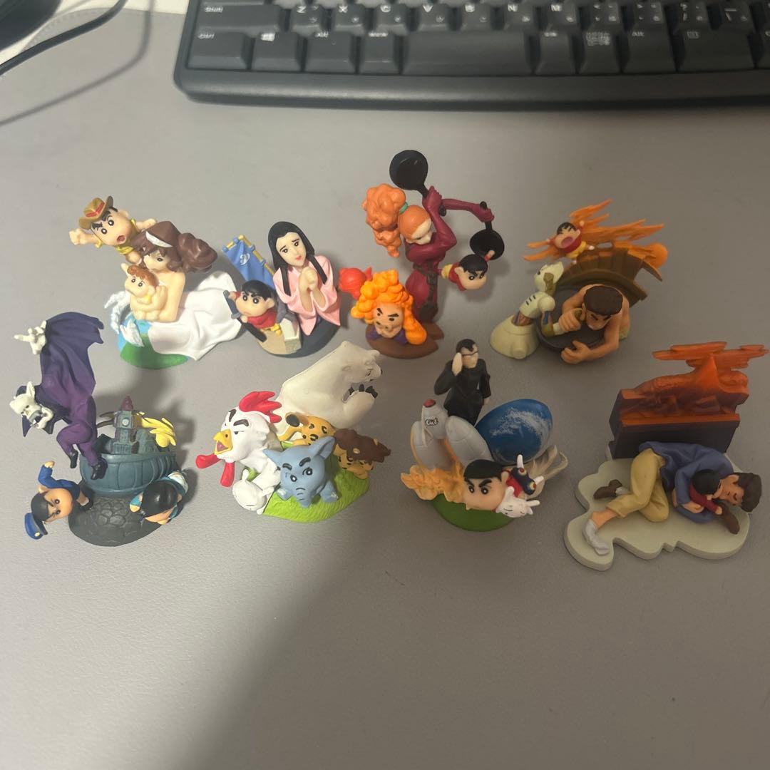 「激レア」海洋堂のカプセルQミュージアム『映画クレヨンしんちゃん』 1弾2弾全種