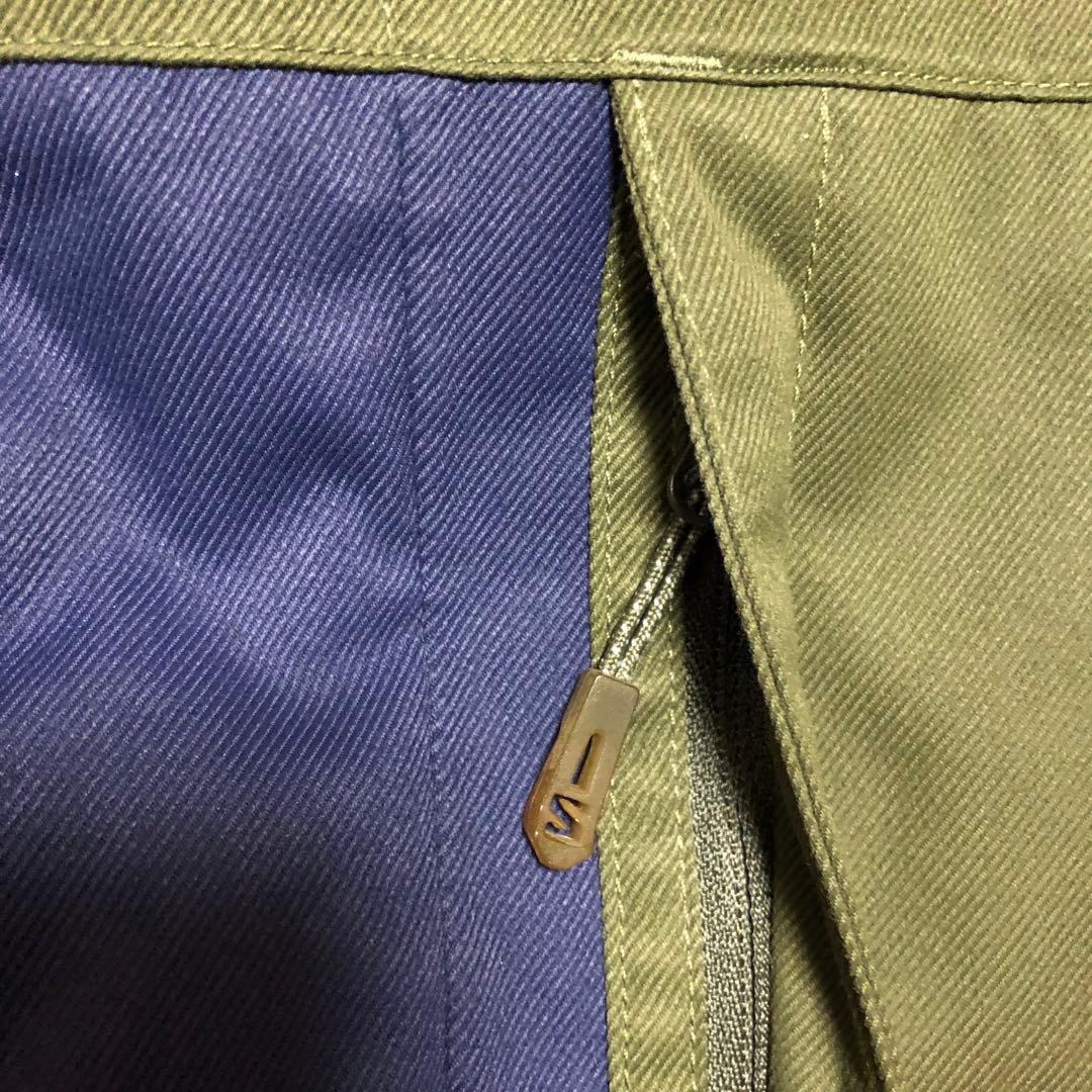 salomon スノーウェア M スキー オリーブ ネイビー メンズ