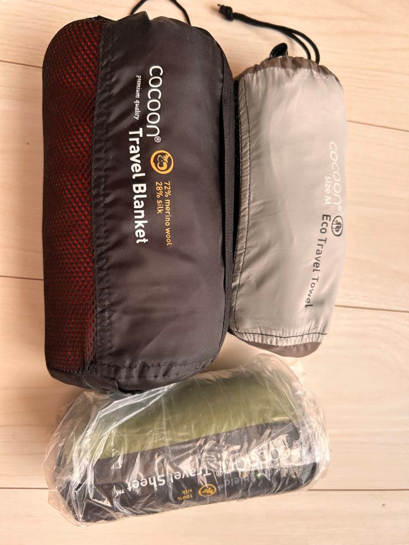 Cocoon トラベルブランケット & エコタオル M& インセクトシールド