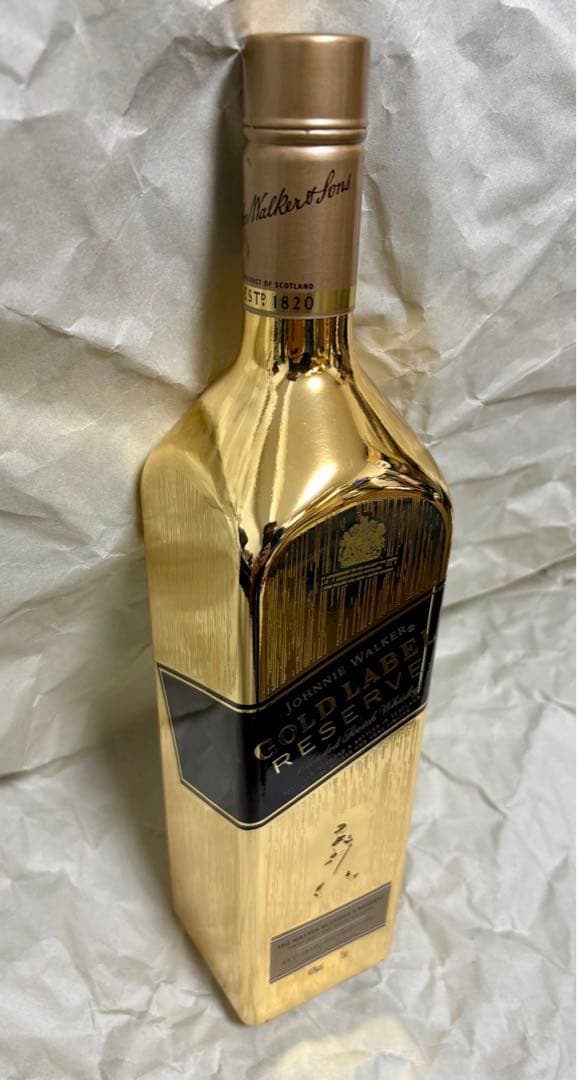 希少 限定 ジョニーウォーカー ゴールドラベル リザーブ ブリオン 750ml