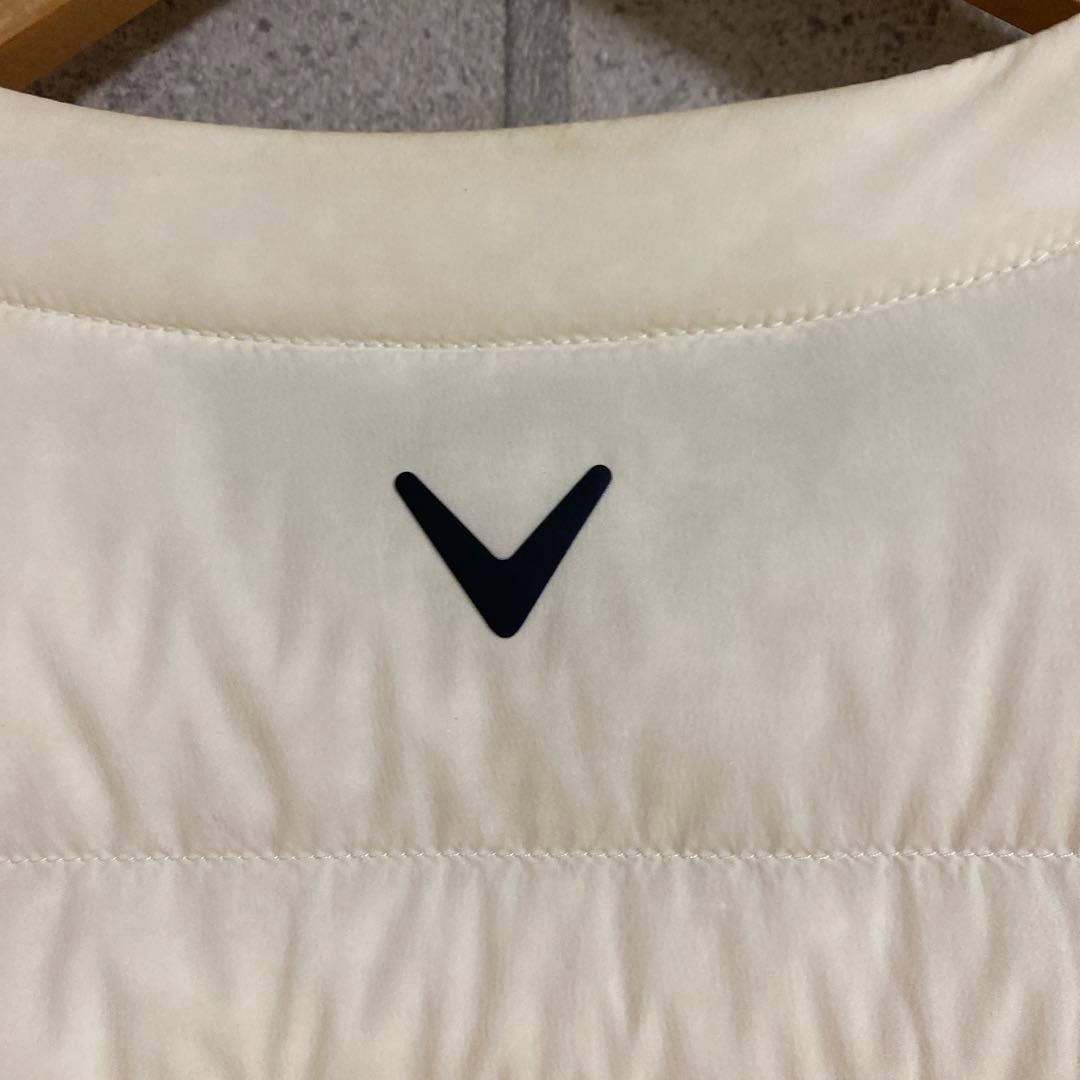 正規品　定価20,900 キャロウェイ　ライトダウン　撥水ブルゾン　ホワイト系