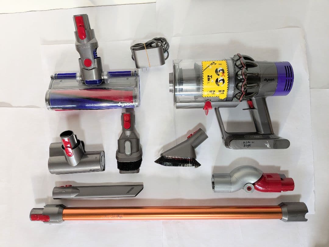 【30分稼働】ダイソン掃除機V10 フルセット　動作品　④