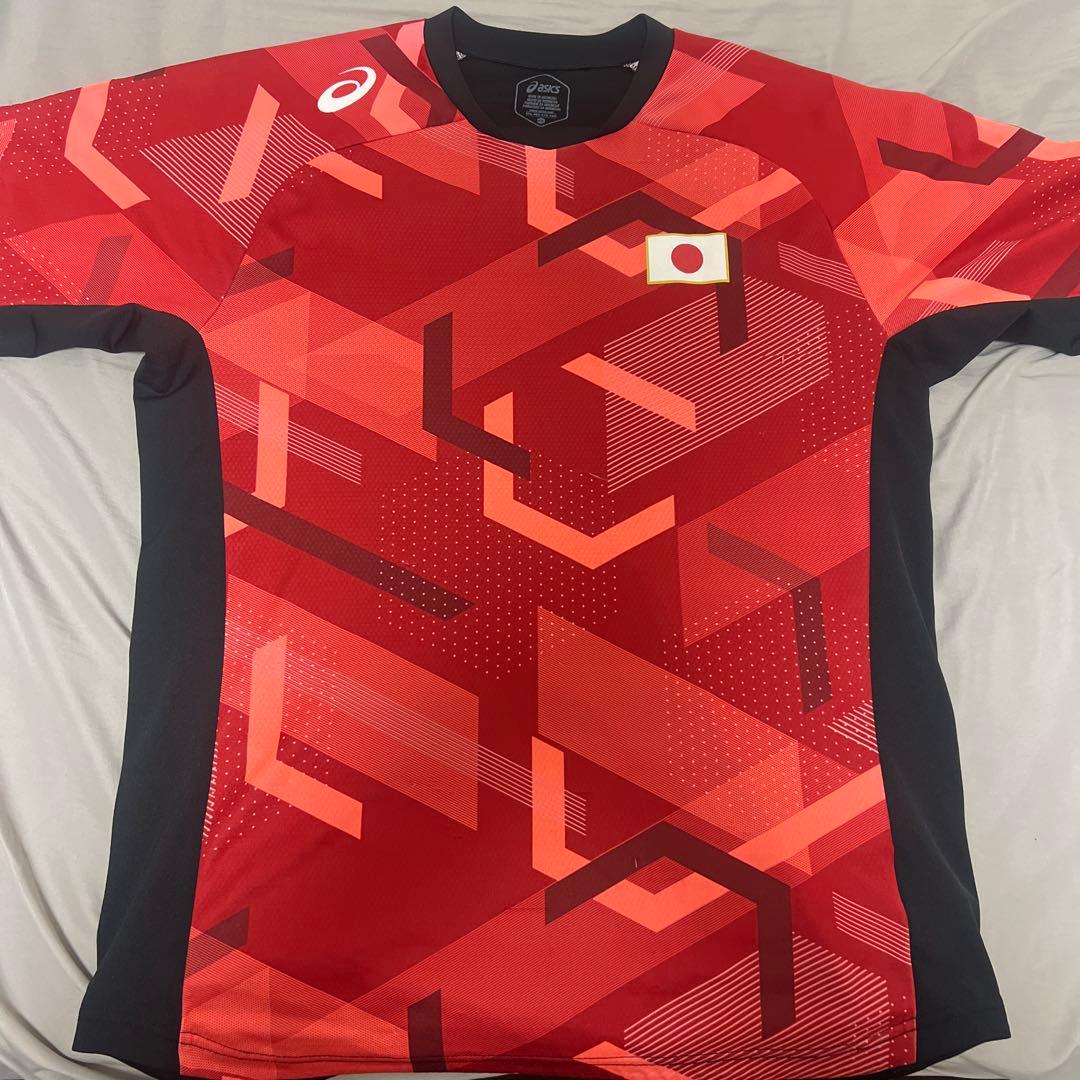 asics バレーボール日本代表Tシャツ