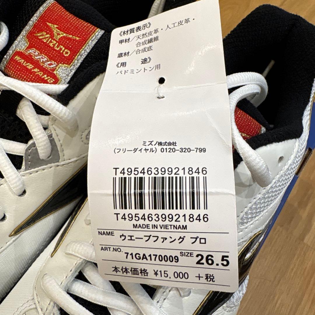 Mizuno 2足セット バドミントンシューズ