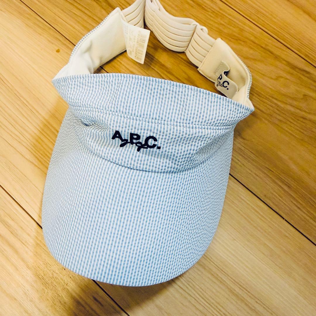 A.P.C.のゴルフライン　サンバイザー