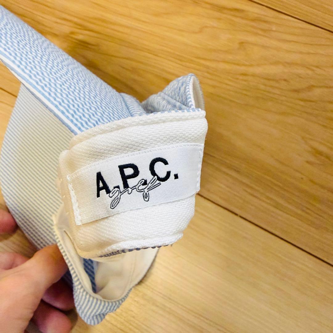 A.P.C.のゴルフライン　サンバイザー