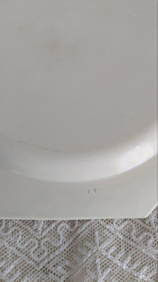 クレイユ オクトゴナル プレート平皿 フランス アンティーク