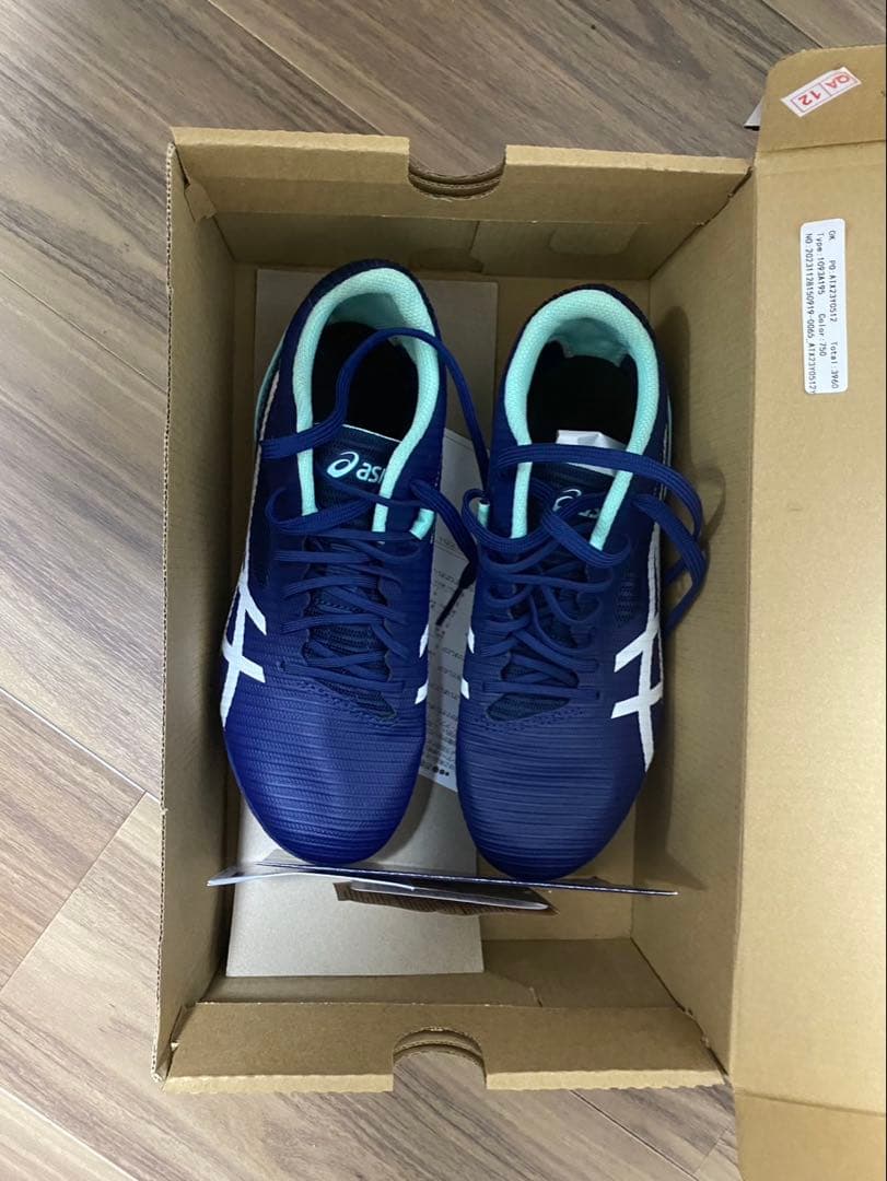 25.0cm asics ARCHIWAP スパイクシューズ