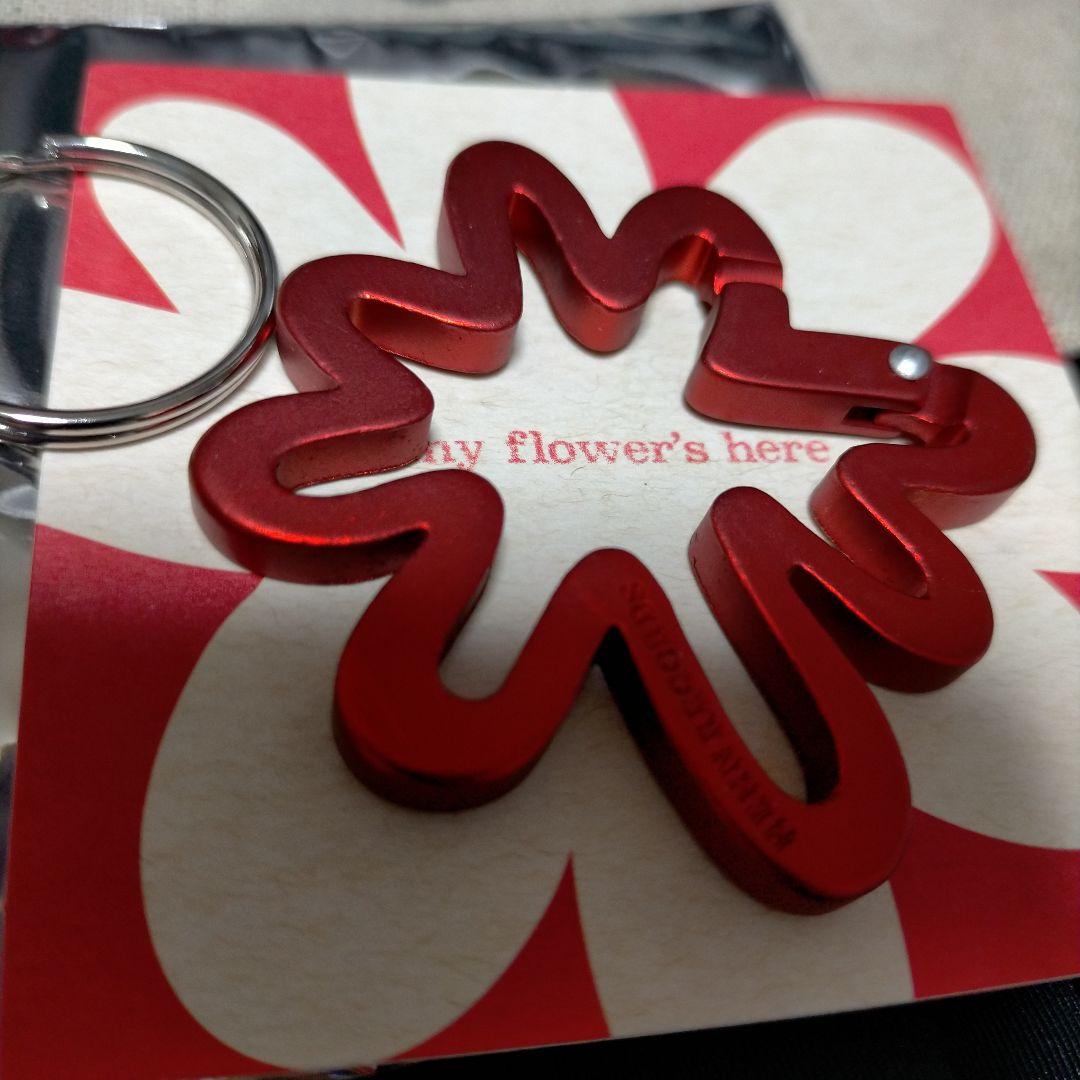 藤井風　花カラビナ　赤