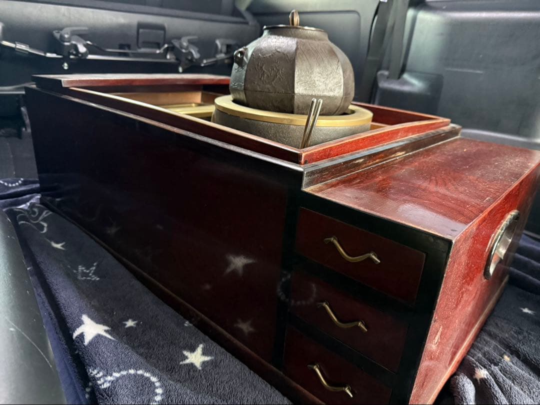 【高級】長火鉢本体のみ　横幅130