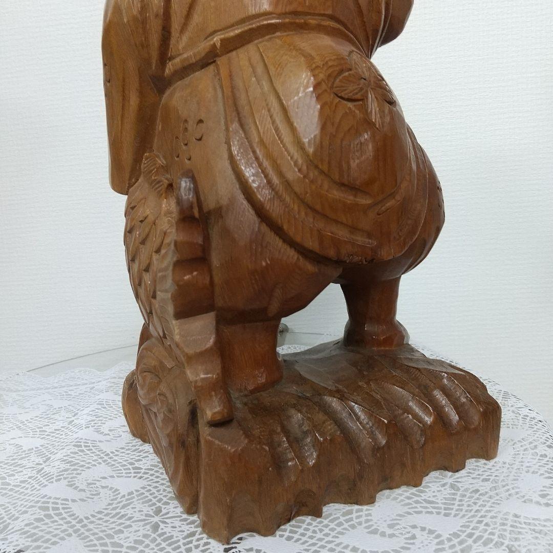 天然木 恵比寿様 縁起物