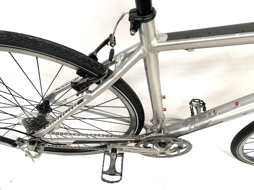 【即乘】送料無料 ビアンキBianchi クロスバイク ROMAⅡ 10.8キロ