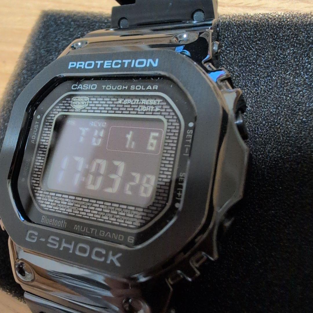 CASIO G-SHOCK GMW-B5000 ブラック 電波ソーラー 腕時計