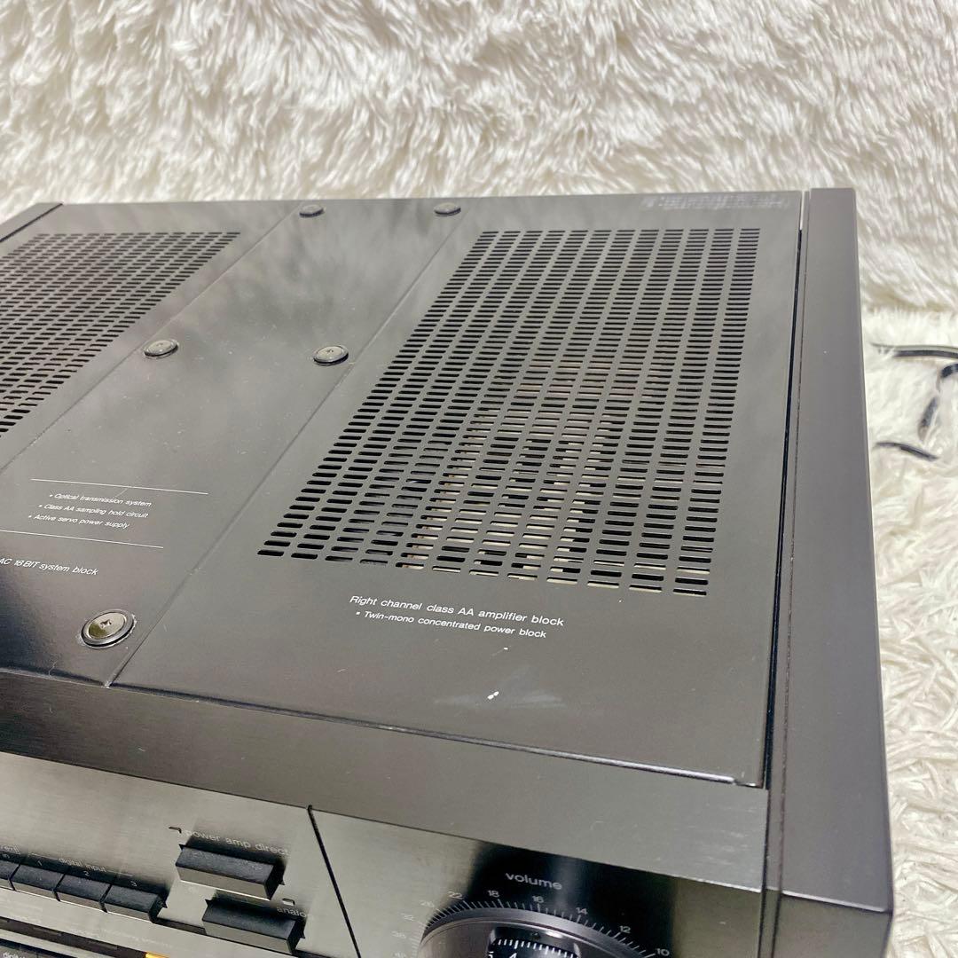 【希少モデル】 Technics SU-V100D プリメインアンプ 木目