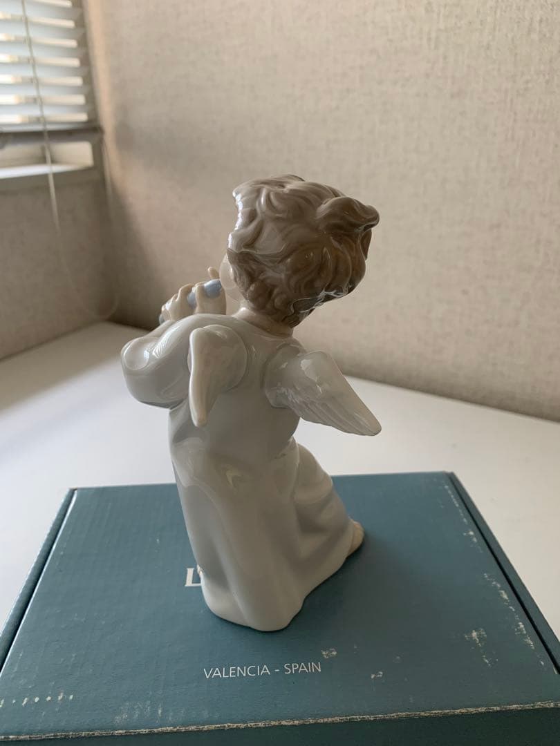 リヤドロ　天使　可愛いフルート　箱付