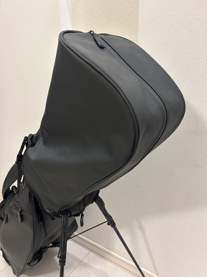極美品　VESSEL ベゼル　スタンド　キャディバッグ　ブラック