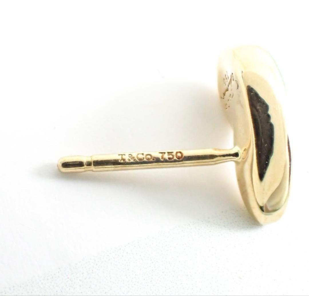 【美品】ティファニー K18YG ティアドロップ ピアス 片方のみ