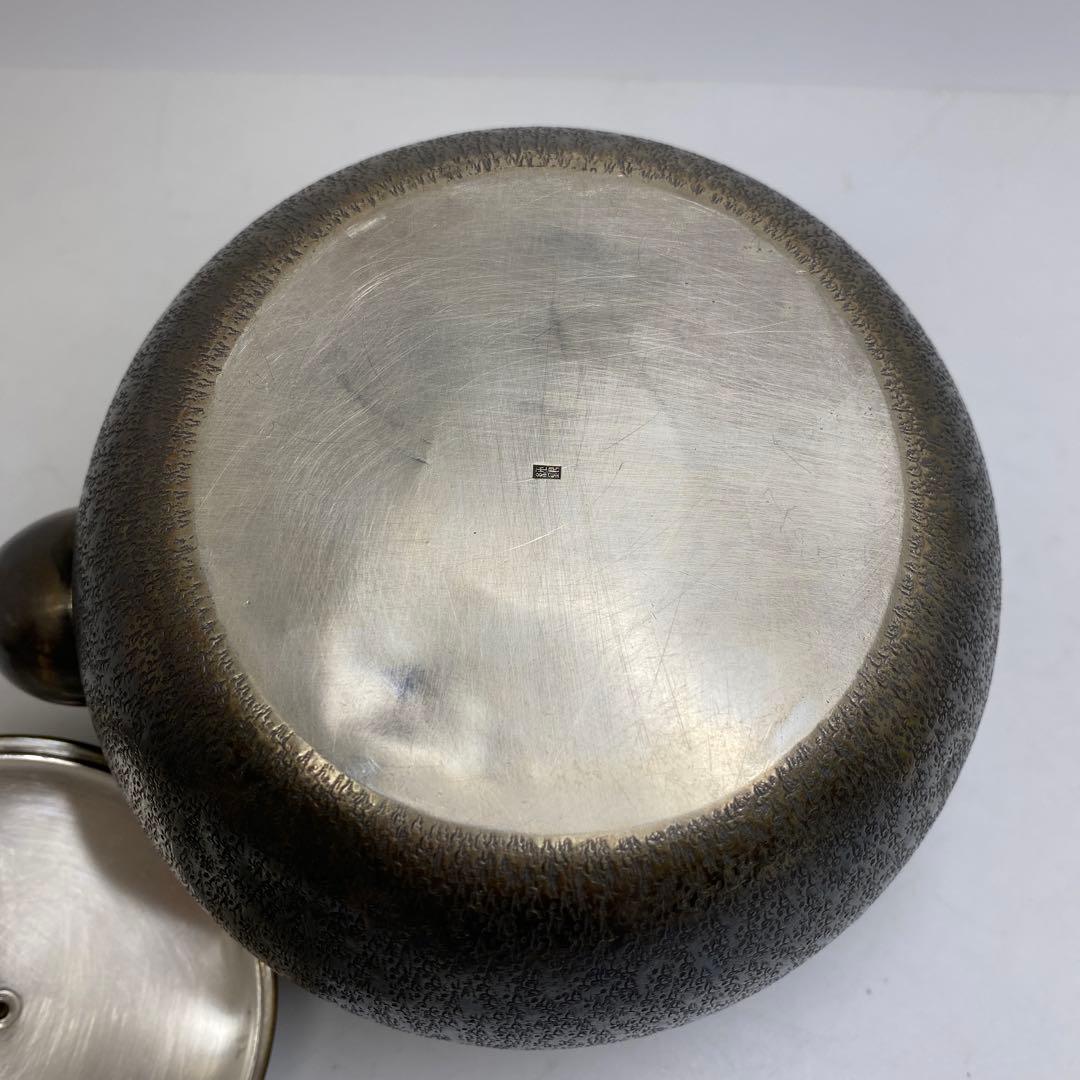 純銀刻印　銀瓶 402g トウオ　東さ7-0330☆2F