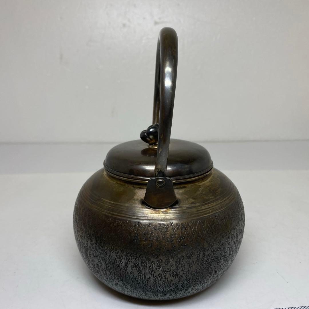 純銀刻印　銀瓶 402g トウオ　東さ7-0330☆2F