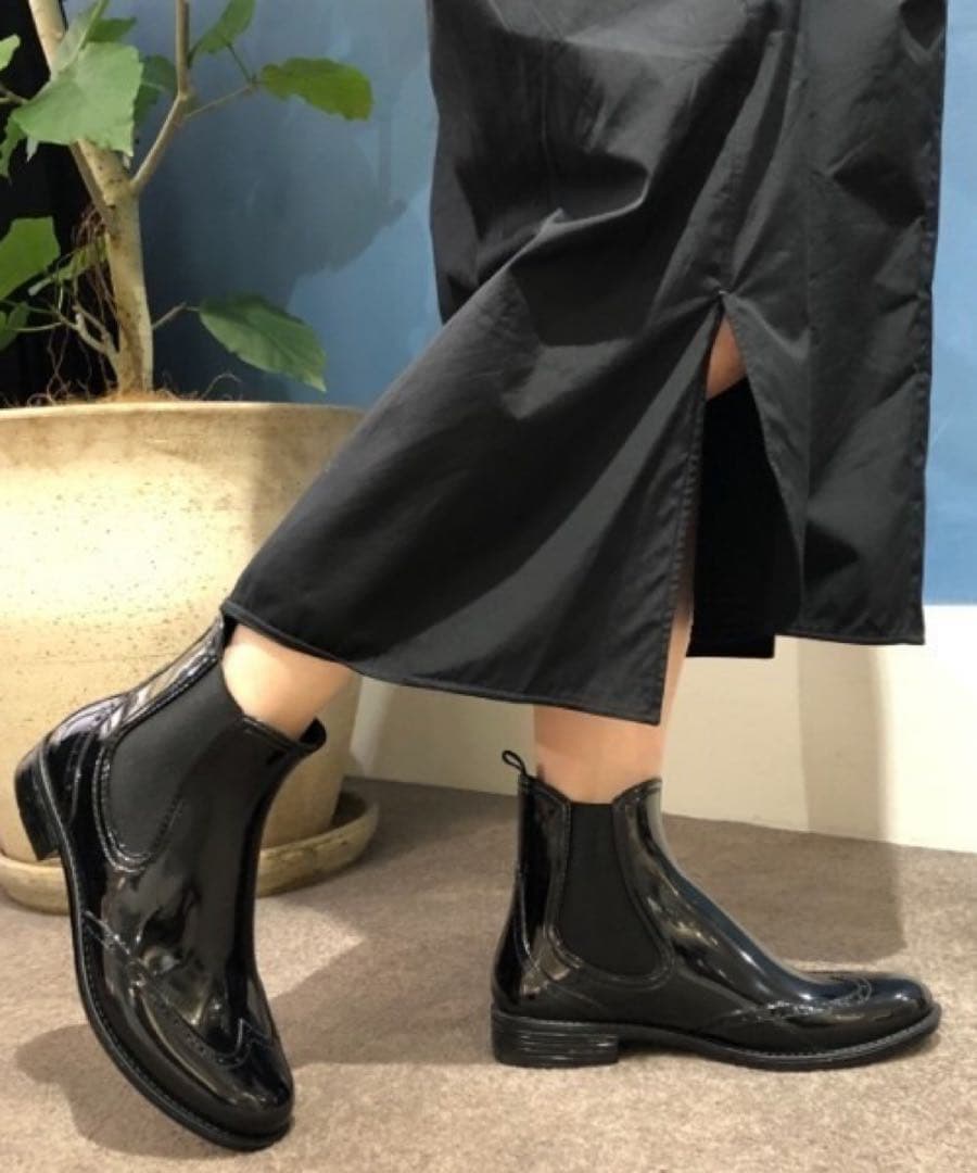 Traditional Weatherwear ウイングチップ レインブーツ
