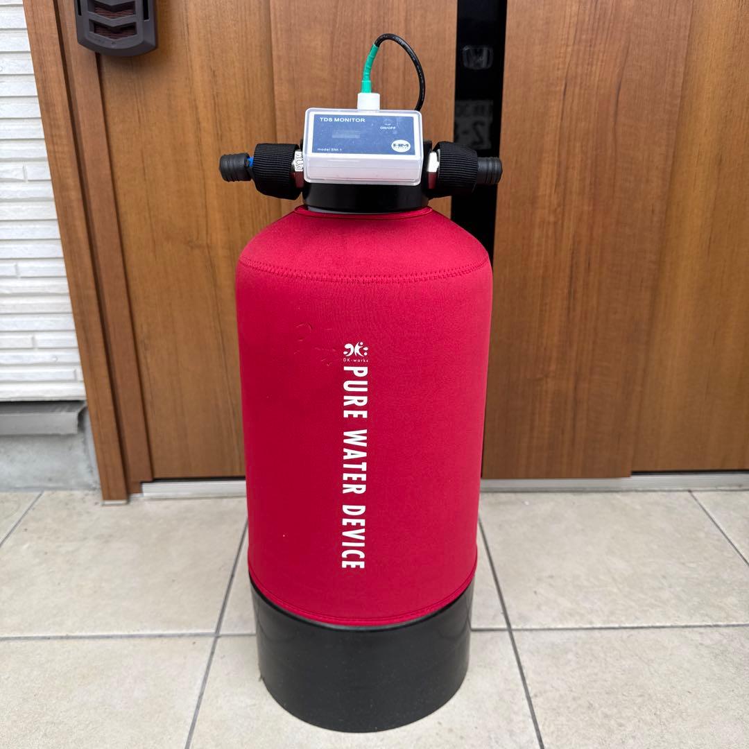 toto　DK-works TDSモニター付 洗車用純水器 10L