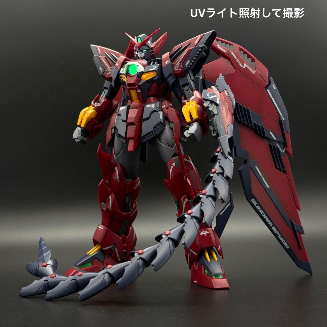 MG 1/100 ガンダムエピオン EW 成形色シャドウ吹き半光沢トップコート