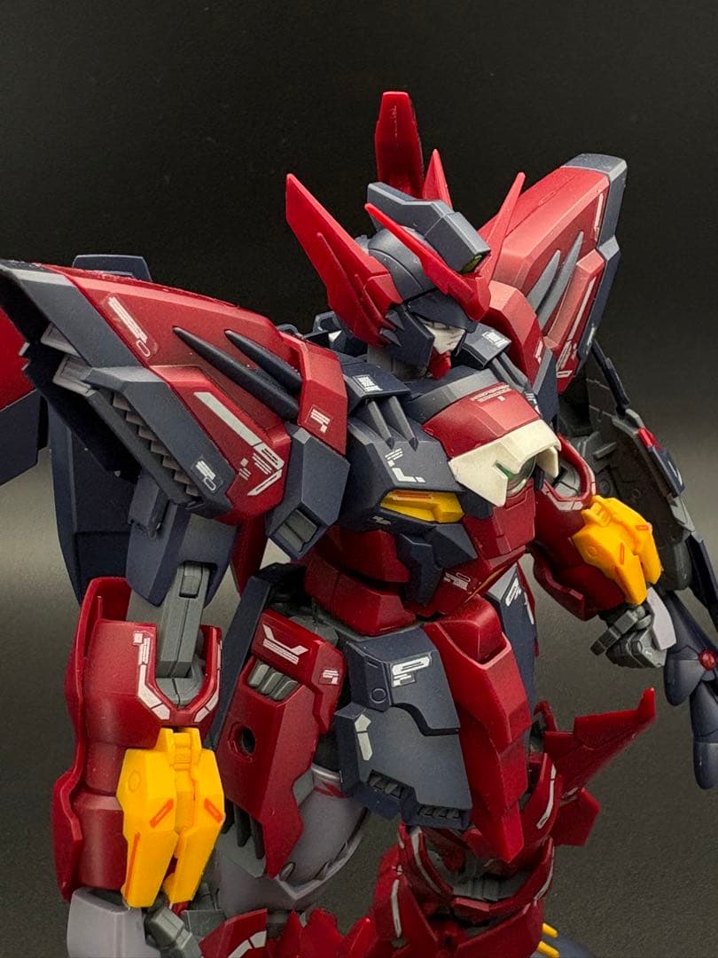 MG 1/100 ガンダムエピオン EW 成形色シャドウ吹き半光沢トップコート