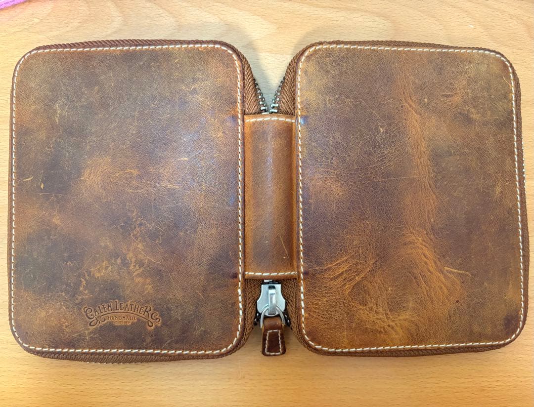 ガレンレザー　10本挿しペンケース　おまけつき