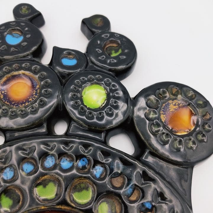 Britt Louise Sundel　鳥の陶板 Gustavsberg 北欧