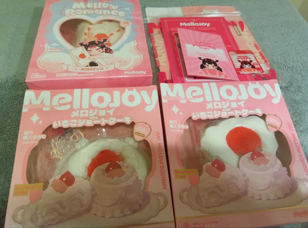 4点 Mellojoy ホール スライス いちごショートケーキ バレンタイン 等