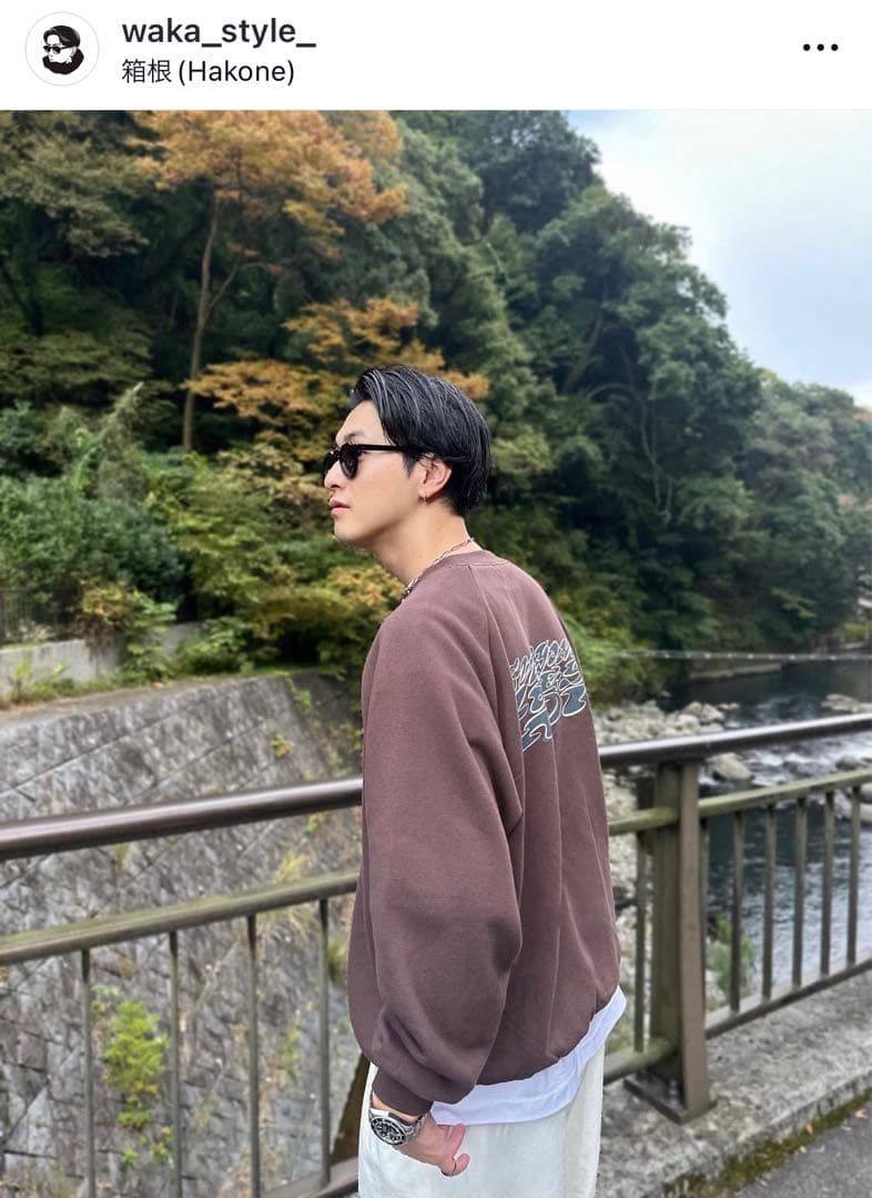 トップス everyone loves ADI crew necksweatshirt M