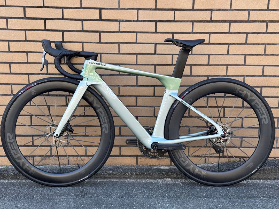 美品　キャノンデール　システムシックス　スラム　etap ホイール抜き