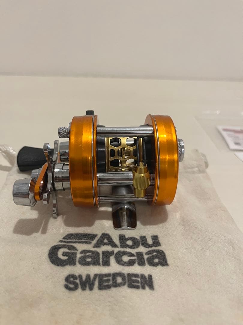 abu アンバサダー1500c フルカスタム　サンセットオレンジ