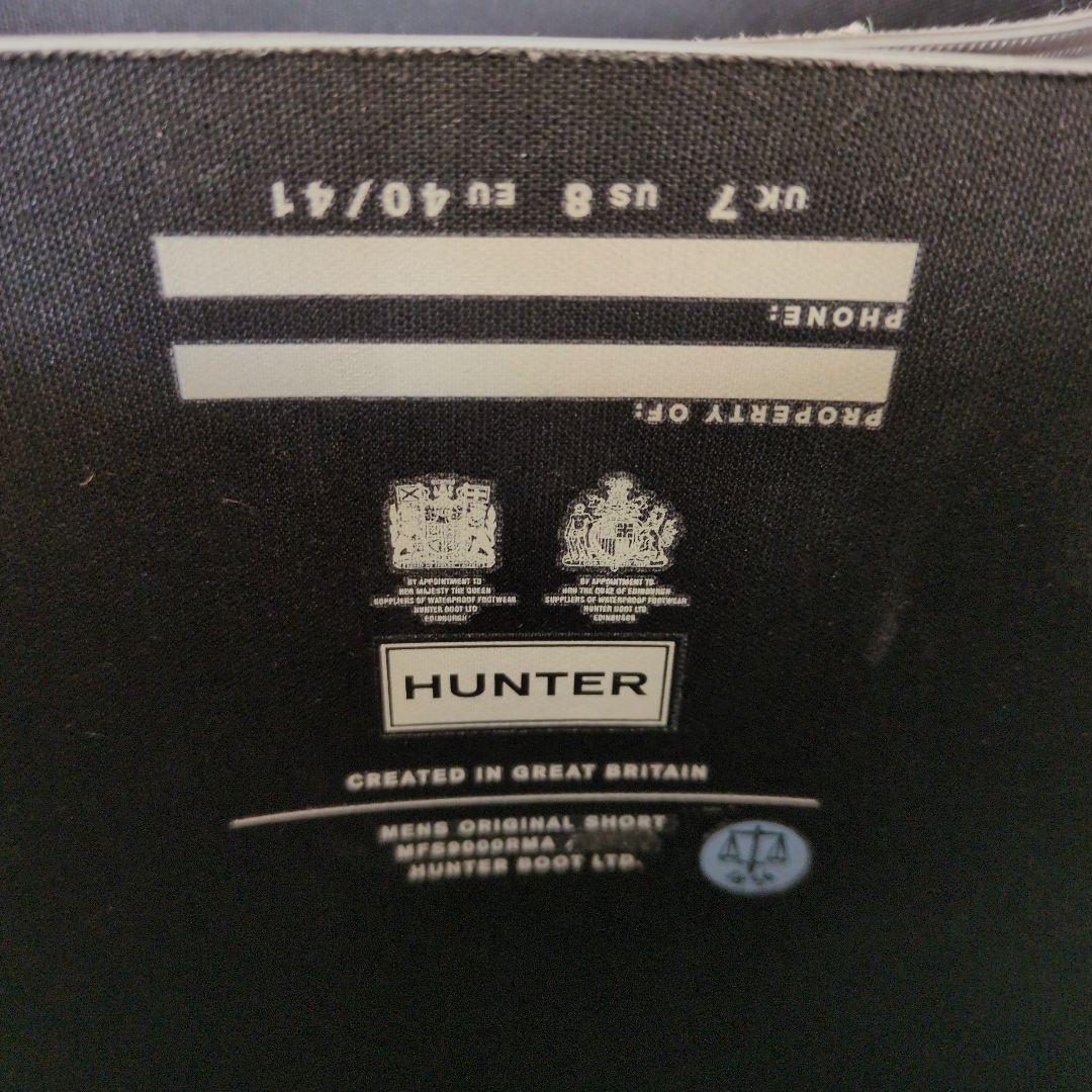 HUNTER ユニセックス 長靴 バックル付き　26.0