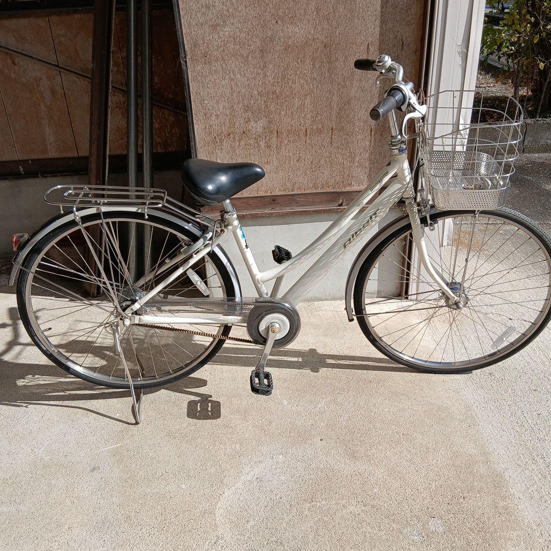 ブリジストン　アルベルト　シャンパンホワイト27インチ　引き取り限定です！